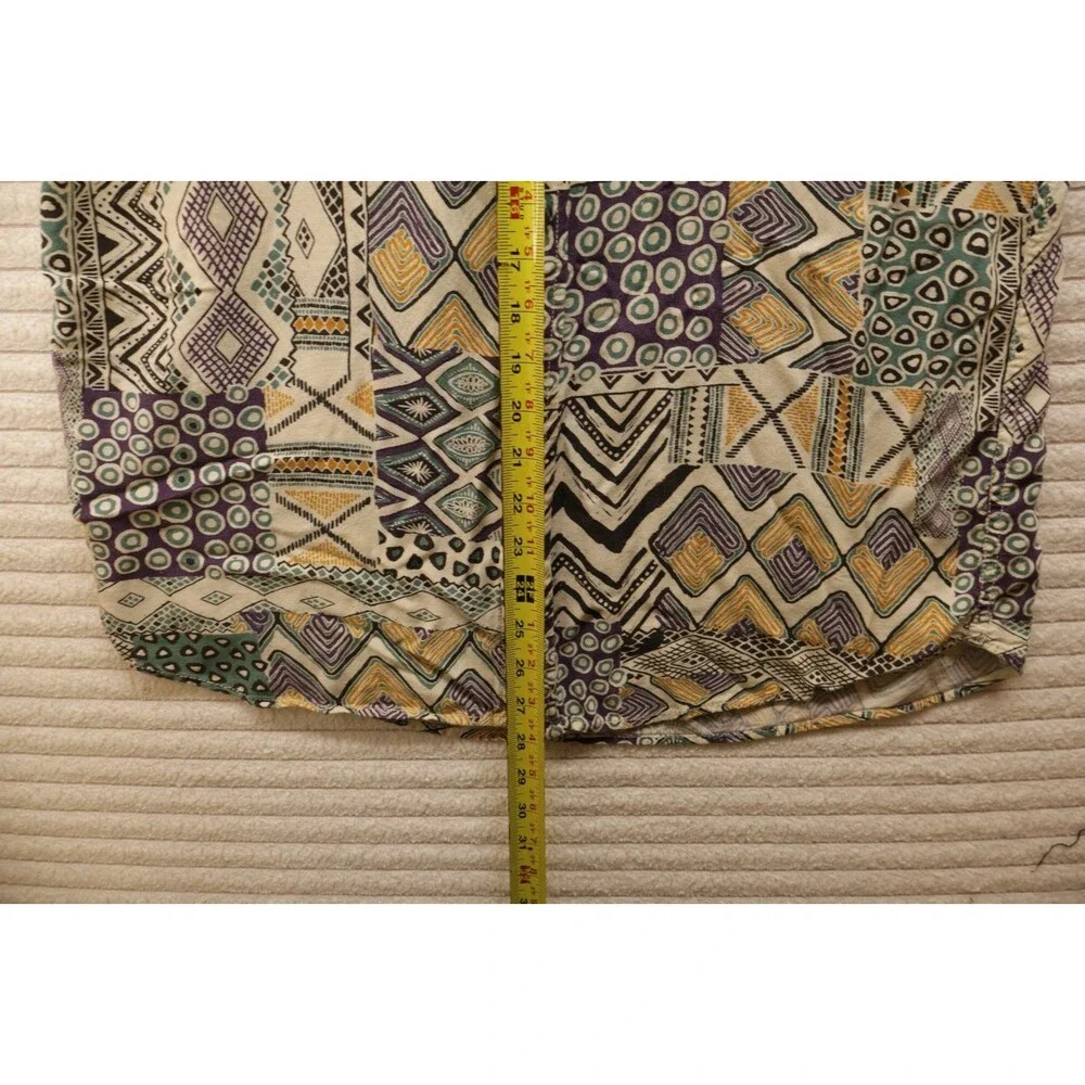 Vintage 80’s-90’s Cotton on Garments shirt men's size M Multicolor Rare